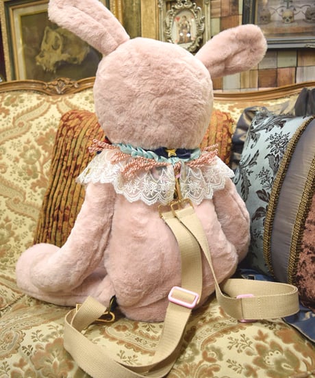 kki.2586　星の子ぬいぐるみBAG。＜ピンクうさたん＞