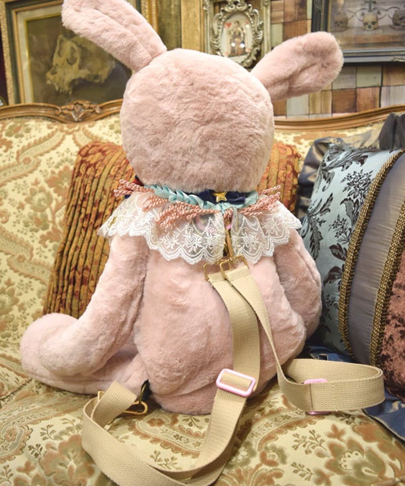 kki.2586 星の子ぬいぐるみBAG。<ピンクうさたん> | 危機裸裸 kki.2586 星の子ぬいぐるみBAG。<ピンクうさたん> | 危機裸裸