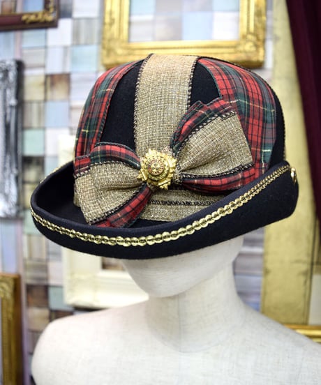 kki.2195　ヴィンテージ勲章ユニオンボーラーHAT。