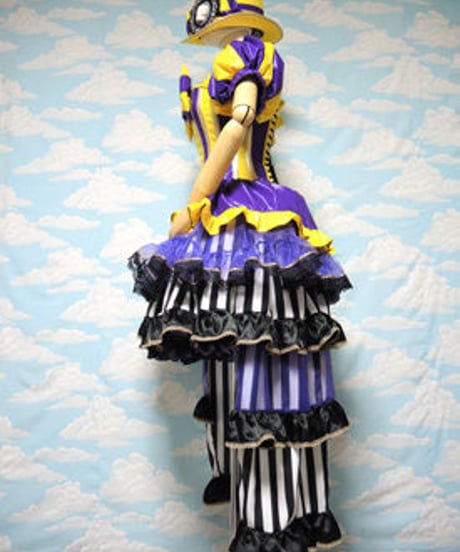 kki.1871　毒林檎でトリップした白雪姫のコルセットドレス。 HAT、スカートSET