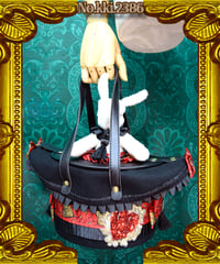 kki.2386　白うさぎのマジックシルクHATBAG。＜トランプ＞