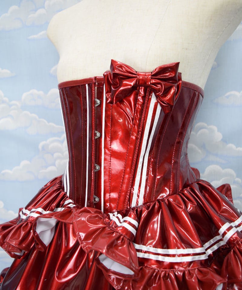 コムデギャルソン　薔薇と血　テープ装飾スカート　フリル コムデギャルソン 薔薇と血 テープ装飾スカート フリル - メルカリ