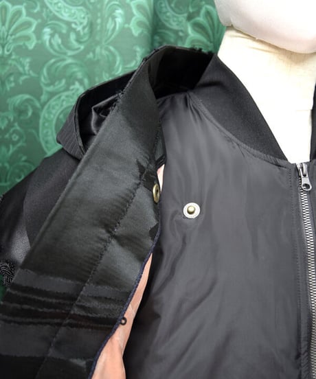 kki.2453　【Remake & Custom】羽織ブルゾンジャンパー。