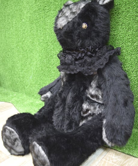 kki.2321　ゴシック黒くまちゃんBAG。
