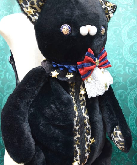 kki.2588　星の子ぬいぐるみBAG。＜クロネコにゃんちゃん＞