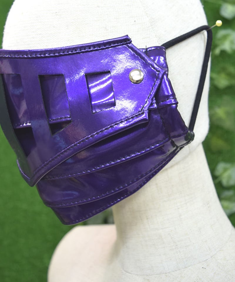 kki.2272 鎧マスク。 ＜ヴァイオレット＞ | 危機裸裸商店WEBSHOP