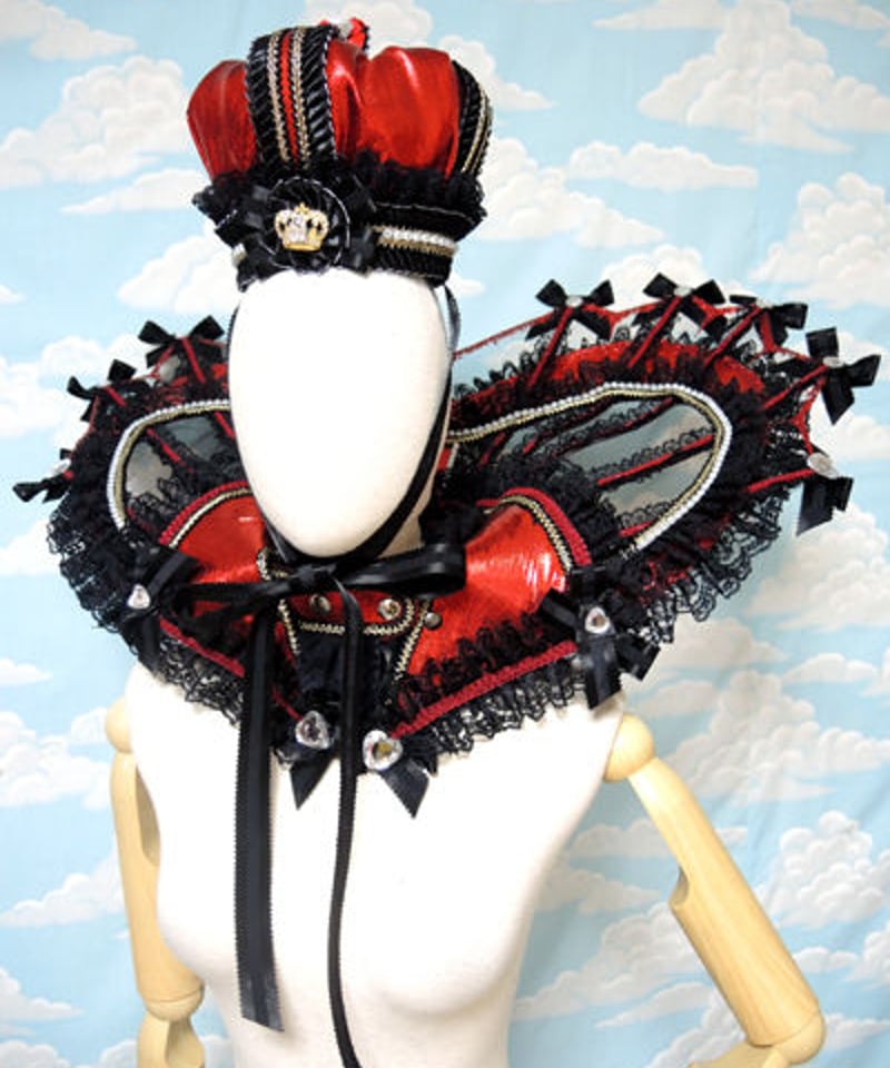 kki.1874 ハートの女王エリザベスカラー王冠Set | 危機裸裸商店