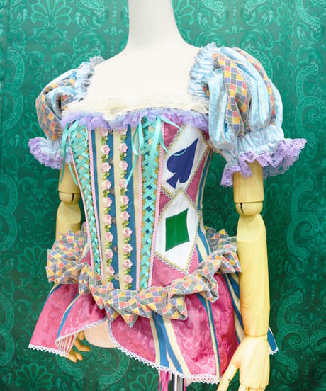 kki.2711　Fairy Tale Trump　ロングコルセット。