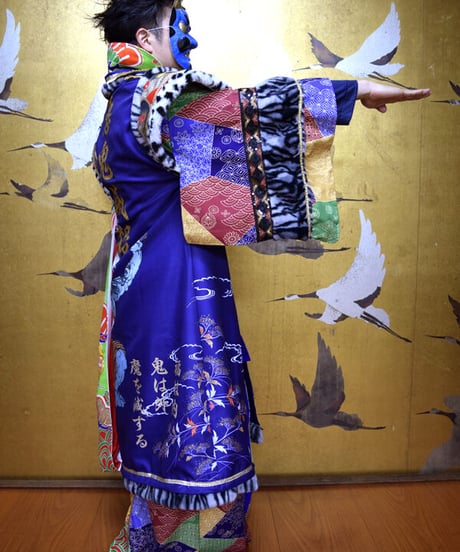 kki.2548　【KIMONO Custom】悪鬼滅殺特攻KIMONOガウン。