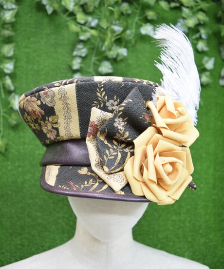 kki.2333　ヴィンテージローズ Police HAT。