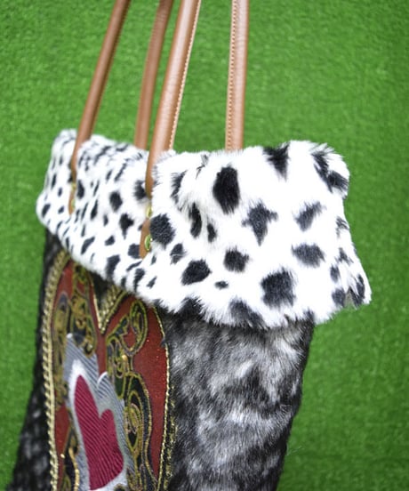 kki.2238　ハートの女王BIGファーBAG。