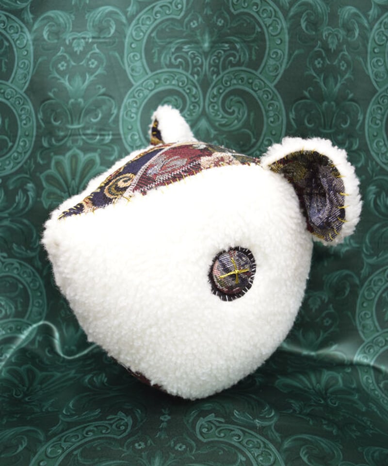 kki.2543 クマのあたま。＜パッチワーク/大＞ | 危機裸裸商店WEBSHOP