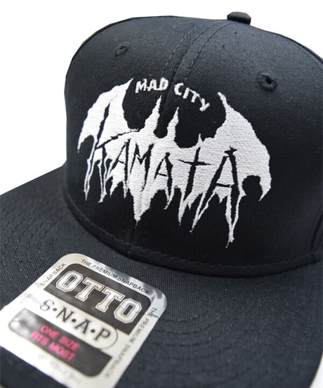 OGP.03-003　MAD city KAMATA CAP＜ブラック＞