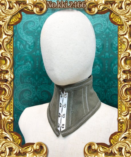 kki.2466　帆布ネックコルセット。