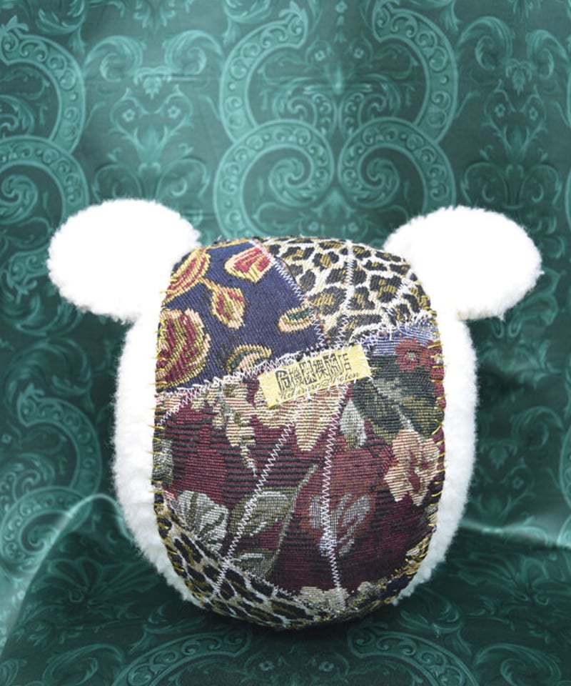 kki.2543 クマのあたま。＜パッチワーク/大＞ | 危機裸裸商店WEBSHOP