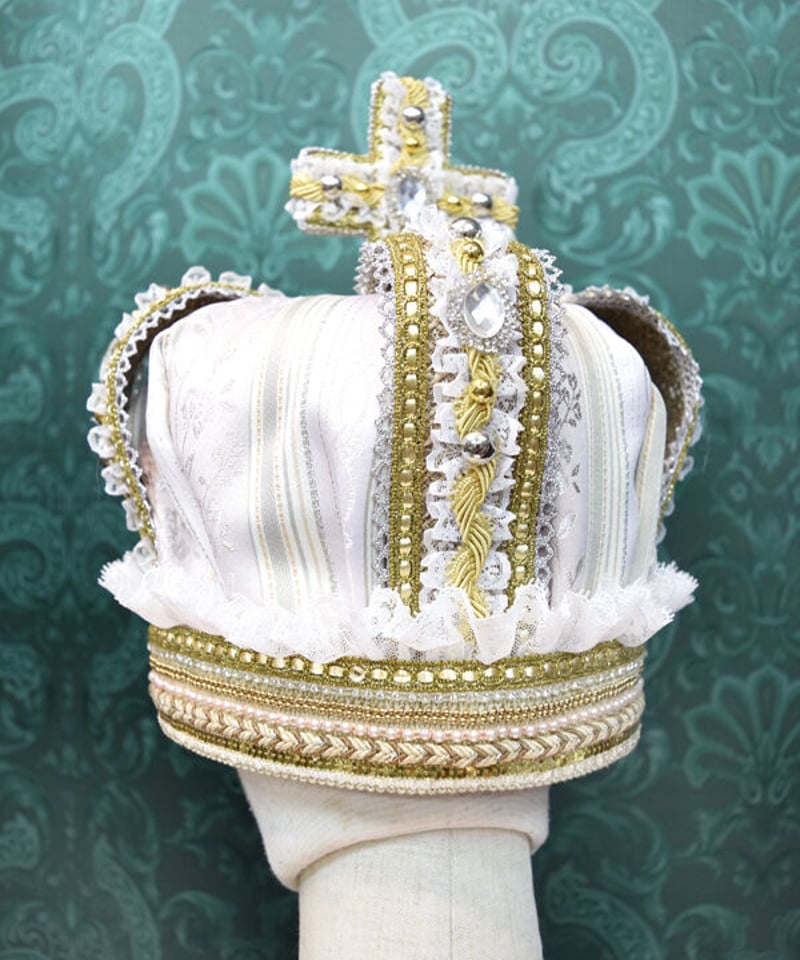 kki.2536 天使のロココ王冠。＜ピンク＞ | 危機裸裸商店WEBSHOP