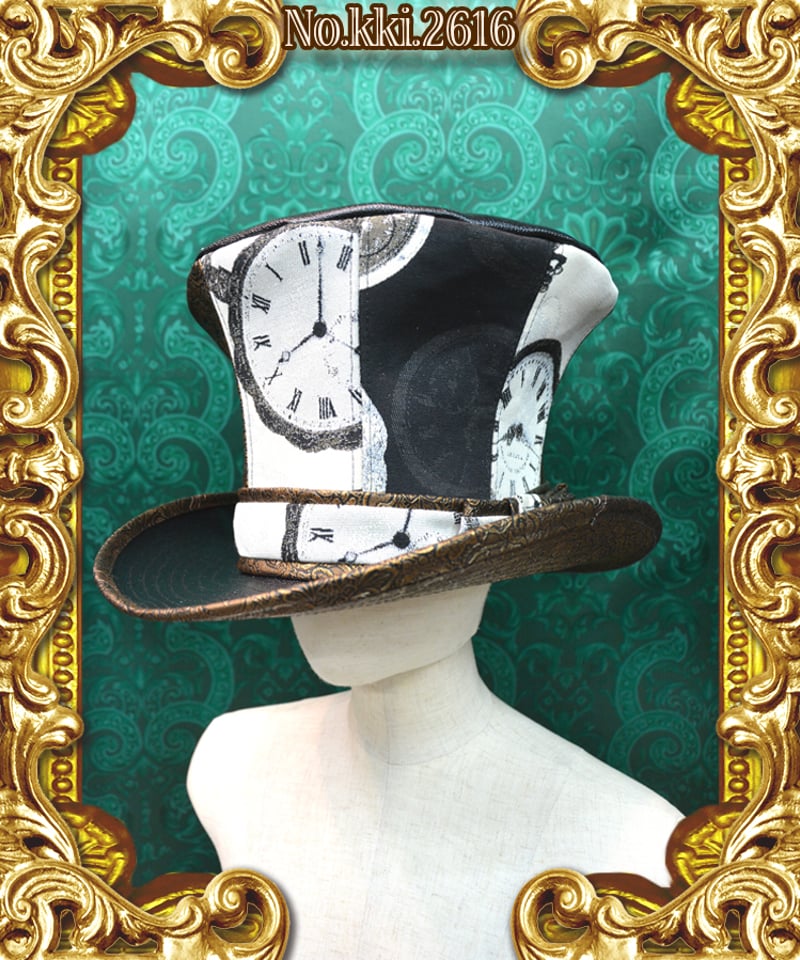 kki.2615 時を刻むグラモフォンシルクHAT。 | 危機裸裸商店WEBSHOP kki.2615 時を刻むグラモフォンシルクHAT。 | 危機裸裸商店WEBSHOP