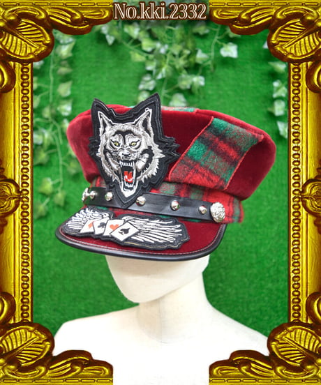 kki.2332　British POP Police HAT。