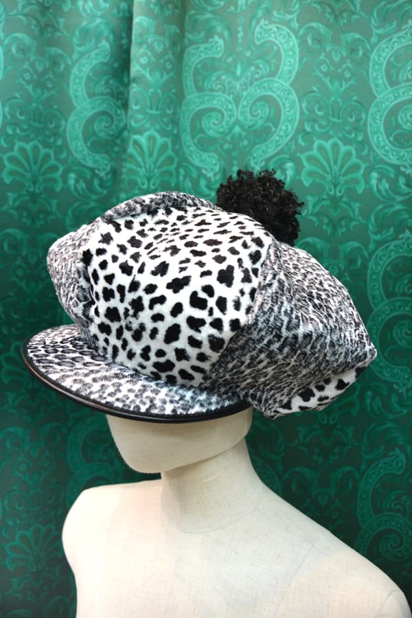 レオパードキャスケット レオパード柄 フェイクファーキャスケット – 古着屋Top of the