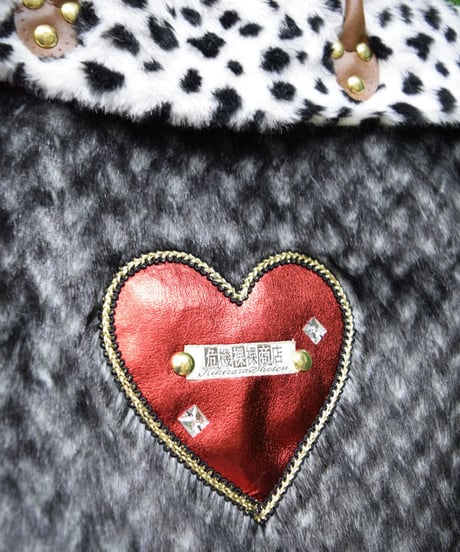 kki.2238　ハートの女王BIGファーBAG。