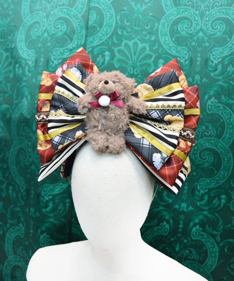 kki.2662 くまちゃんオーバースカートウエストコルセット/くまちゃん