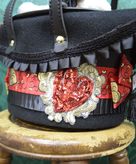 kki.2386　白うさぎのマジックシルクHATBAG。＜トランプ＞