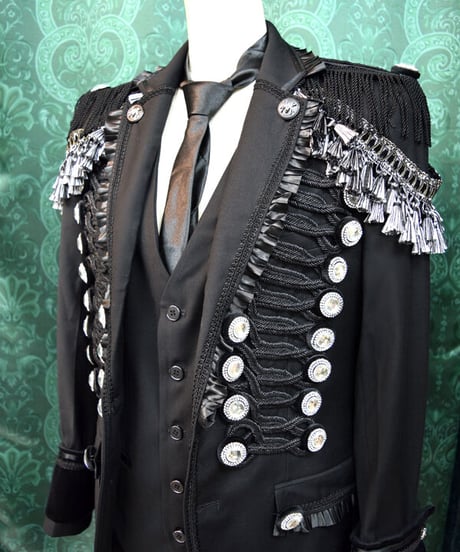 kki.2404　【Remake & Custom】BLACKスーツ。