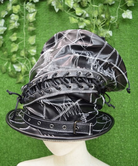 kki.2329　TSUGIHAGI Stitch クラッシュHAT。
