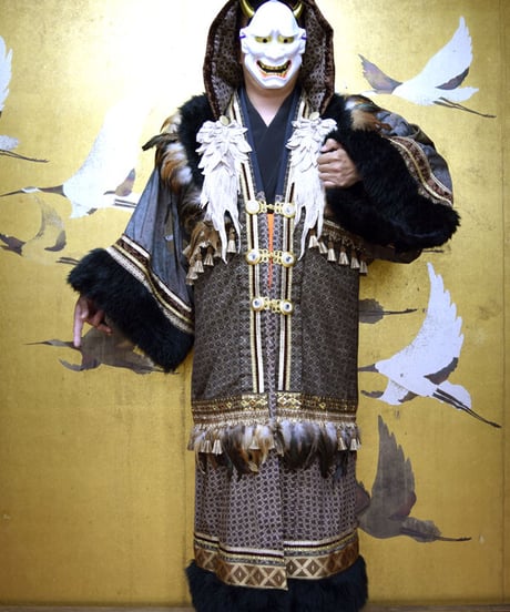 kki.2554　【KIMONO Custom】般若のKIMONOガウン。
