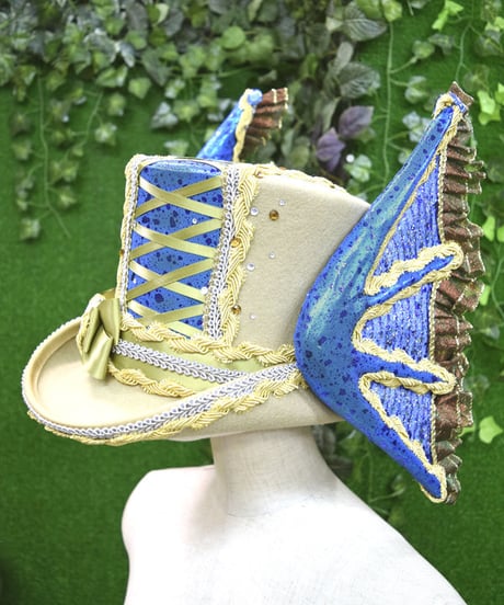 kki.2268　おとぎの国の人魚シルクHAT。