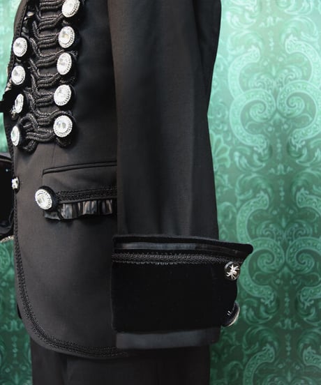 kki.2404　【Remake & Custom】BLACKスーツ。