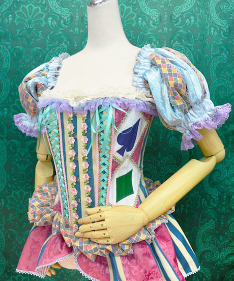 kki.2711　Fairy Tale Trump　ロングコルセット。