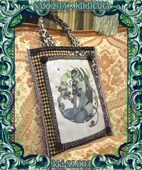 kki.SJ-003　SAKKIJEY◆collaborationペーパープリントトートBAG。＜devil girl＞