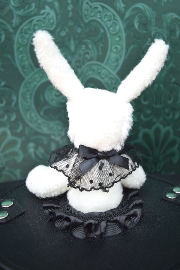 kki.2384 白うさぎのマジックシルクHATBAG。＜白黒＞ | 危機裸裸商店