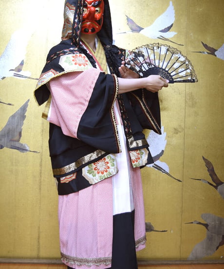 kki.2553　【KIMONO Custom】カラス天狗のKIMONOガウン。