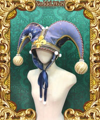 kki.2647　月と太陽の道化師ジェスターHAT。