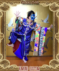 kki.2548　【KIMONO Custom】悪鬼滅殺特攻KIMONOガウン。