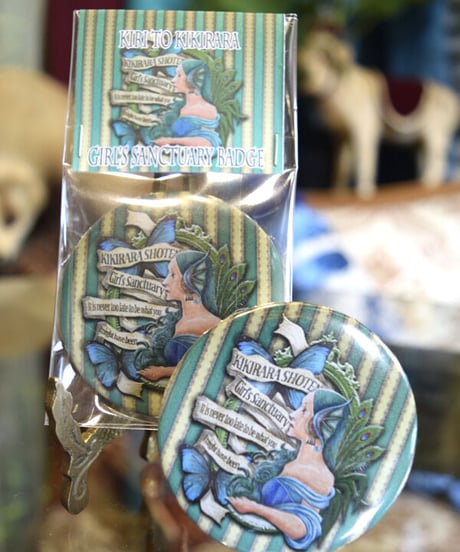 kki.kr-0003　Kiri to Kikirara Girl’s Sanctuary Badge＜グリーン＞