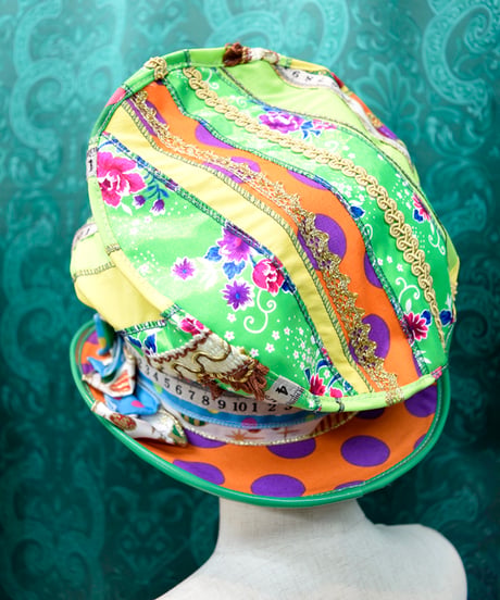 kki.2602　スプリングサーカスクラッシュシルクHAT。