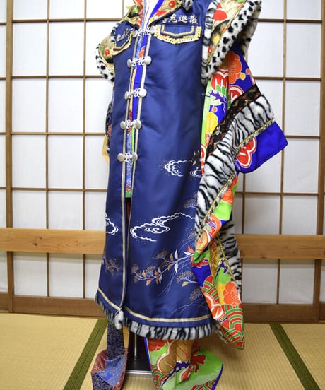 kki.2548　【KIMONO Custom】悪鬼滅殺特攻KIMONOガウン。