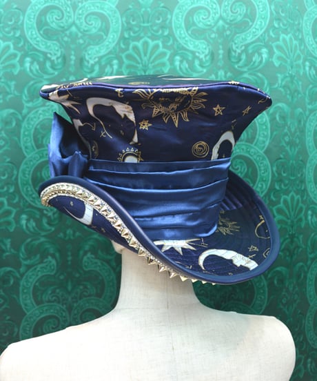 kki.2650　SUNRISE  SUNSET グラモフォンシルクHAT。