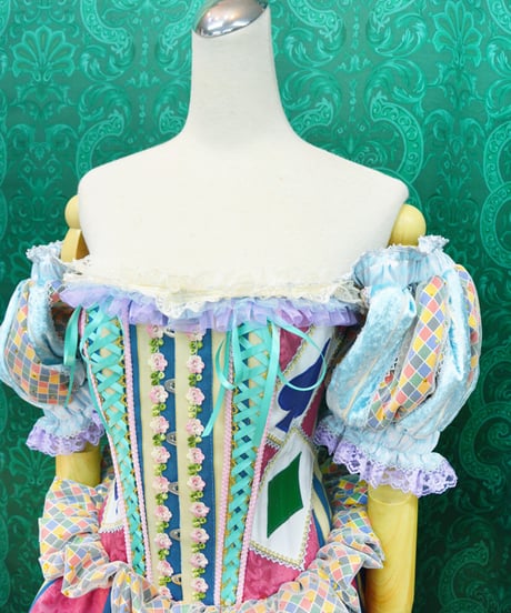 kki.2711　Fairy Tale Trump　ロングコルセット。
