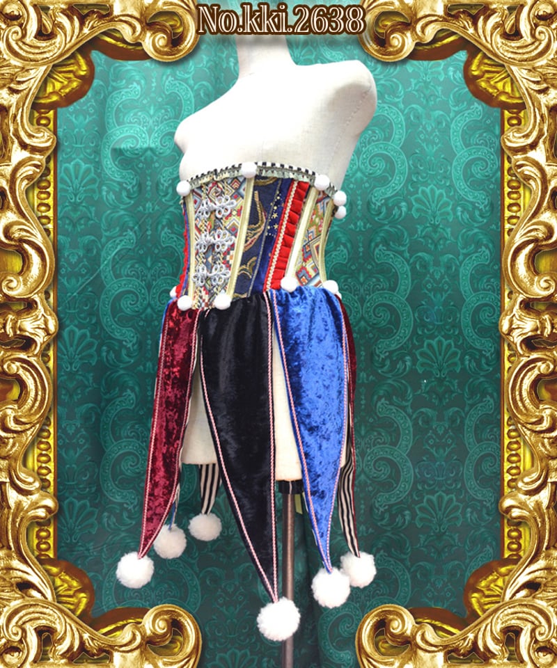 kki.2637 CLOWNウエストコルセット。 | 危機裸裸商店WEBSHOP