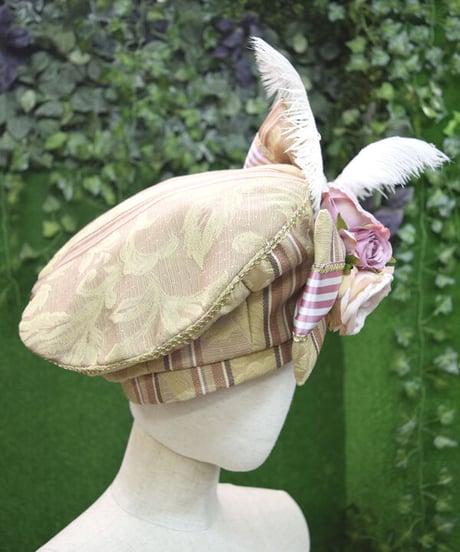 kki.2305　ロココローズクレッツヒェンHAT。