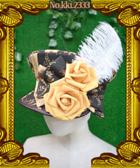kki.2333　ヴィンテージローズ Police HAT。