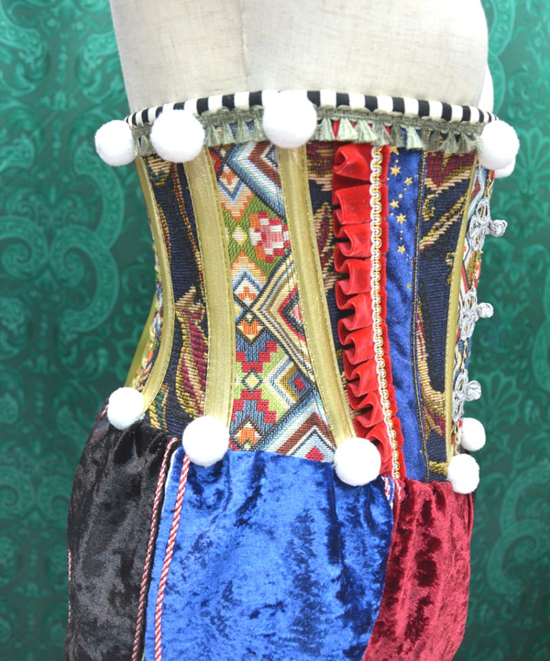 kki.2637 CLOWNウエストコルセット。 | 危機裸裸商店WEBSHOP