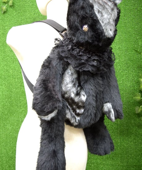 kki.2321　ゴシック黒くまちゃんBAG。