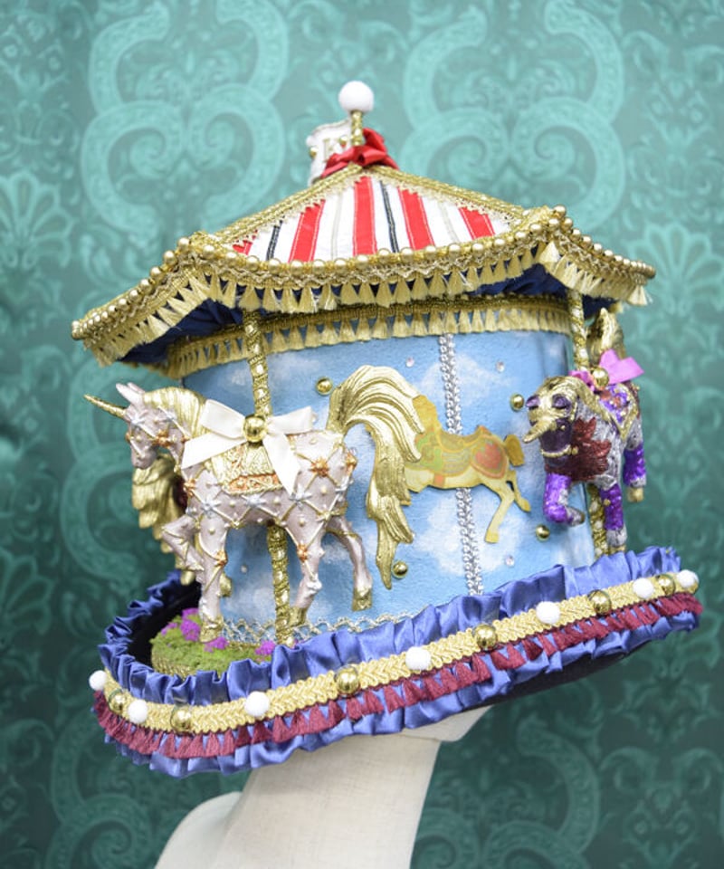 kki.2505 メリーゴーランドシルクHAT。Vol.3 | 危機裸裸商店WEBSHOP kki.2505 メリーゴーランドシルクHAT。Vol.3 | 危機裸裸商店WEBSHOP