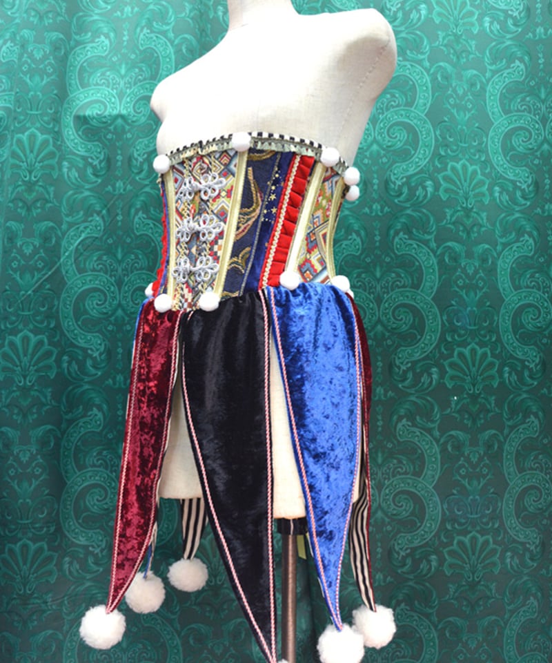 kki.2637 CLOWNウエストコルセット。 | 危機裸裸商店WEBSHOP