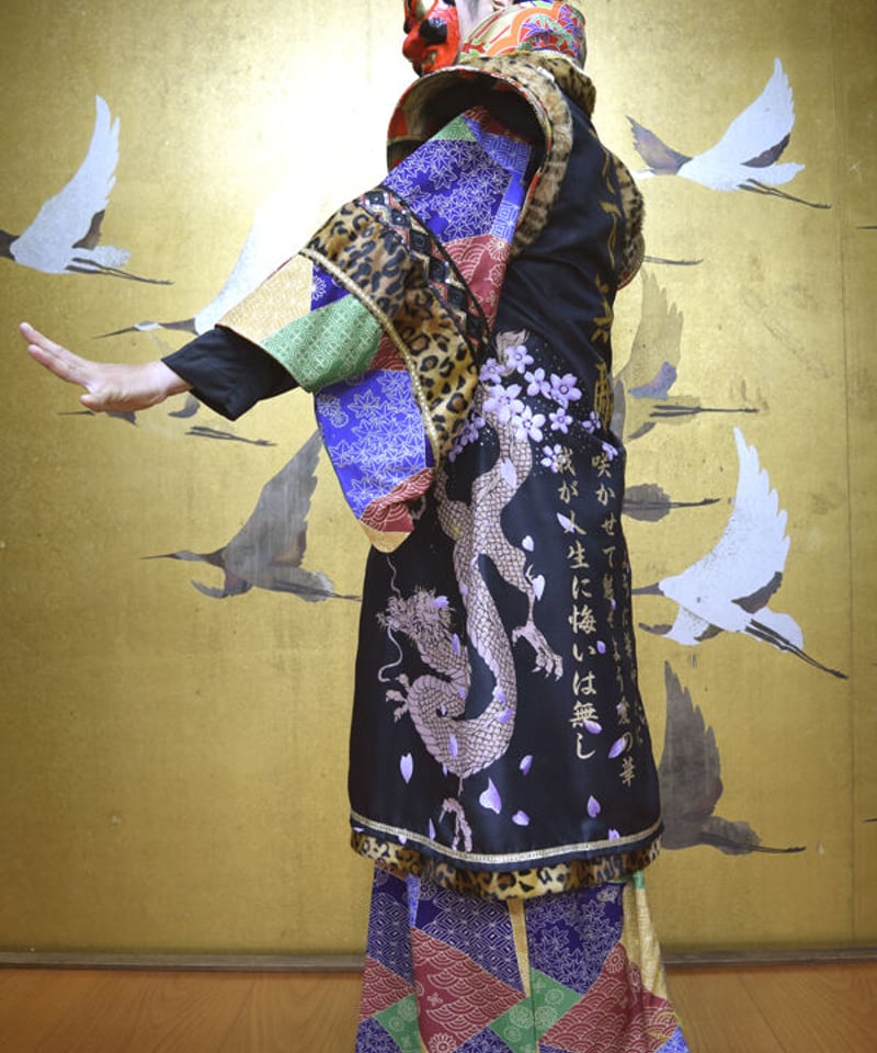 kki.2547 【KIMONO Custom】天下無敵特攻KIMONOガウン。 | 危機 kki.2547 【KIMONO Custom】天下無敵特攻KIMONOガウン。 | 危機